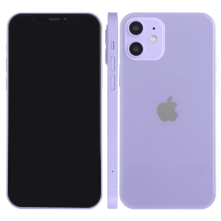 For iPhone 12 Black Screen Non-Working Fake Dummy Display Model (Purple) by buy2fix