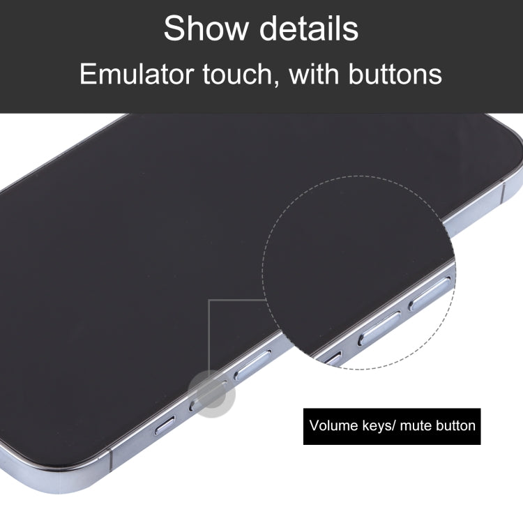 For iPhone 13 Pro Max Black Screen Non-Working Fake Dummy Display Model(Sierra Blue) - For iPhone & iPad by buy2fix | Online Shopping UK | buy2fix
