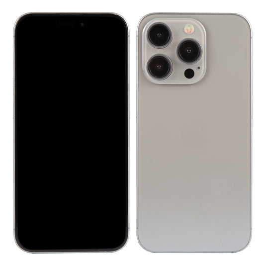 For iPhone 15 Pro Max Black Screen Non-Working Fake Dummy Display Model  (Natural Titanium) - For iPhone & iPad by buy2fix | Online Shopping UK | buy2fix