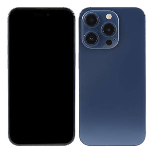 For iPhone 15 Pro Black Screen Non-Working Fake Dummy Display Model (Blue) - For iPhone & iPad by buy2fix | Online Shopping UK | buy2fix