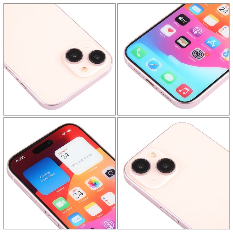 For iPhone 15 Color Screen Non-Working Fake Dummy Display Model (Pink) - For iPhone & iPad by buy2fix | Online Shopping UK | buy2fix