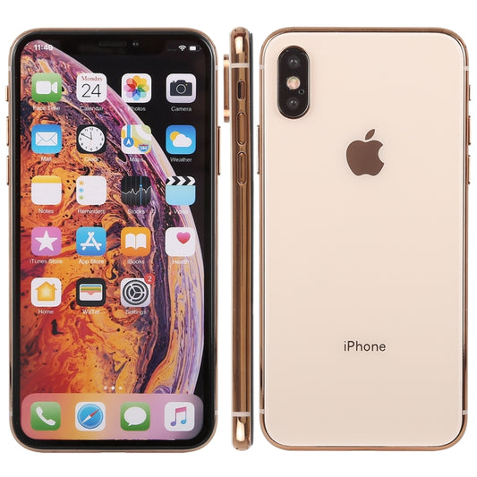 For iPhone XS Color Screen Non-Working Fake Dummy Display Model (Gold) - For iPhone & iPad by buy2fix | Online Shopping UK | buy2fix