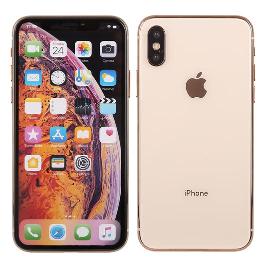 For iPhone XS Color Screen Non-Working Fake Dummy Display Model (Gold) - For iPhone & iPad by buy2fix | Online Shopping UK | buy2fix