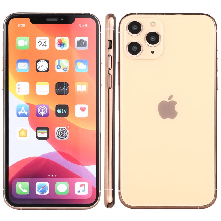 For iPhone 11 Pro Color Screen Non-Working Fake Dummy Display Model (Gold) - For iPhone & iPad by buy2fix | Online Shopping UK | buy2fix