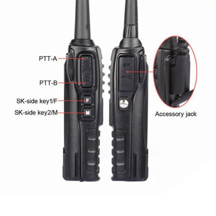 BaoFeng UV-82 5W Dual Band Two-Way Radio FM VHF UHF Handheld Walkie Talkie - Handheld Walkie Talkie by BAOFENG | Online Shopping UK | buy2fix