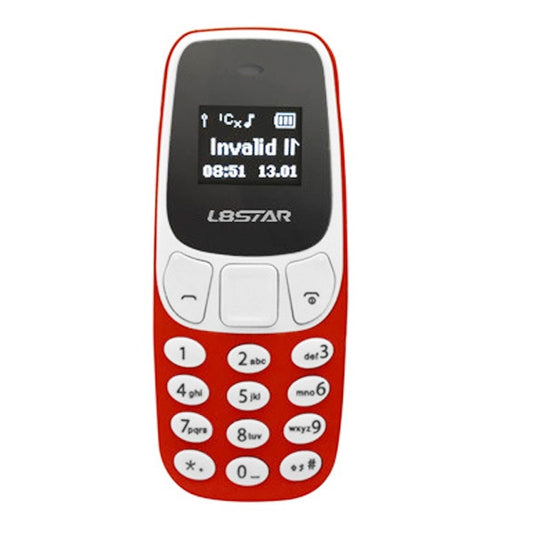 GTStar BM10 Mini Mobile Phone, Hands Free Bluetooth Dialer Headphone, MP3 Music, Dual SIM, Network: 2G(Red) - Others by buy2fix | Online Shopping UK | buy2fix