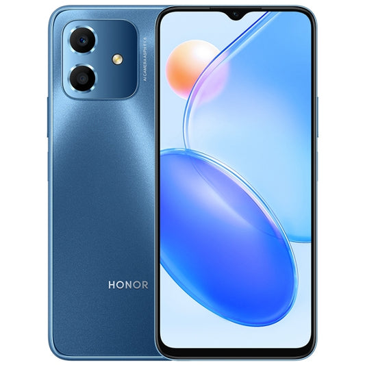 Honor Play6C 5G VNE-AN40, 8GB+128GB, China Version, Dual Back Cameras, Side Fingerprint Identification, 5000mAh Battery, 6.5 inch Magic UI 5.0 (Android R) Qualcomm Snapdragon 480 Plus Octa Core up to 2.2GHz, Network: 5G, Not Support Google Play(Blue) - Honor by HONOR | Online Shopping UK | buy2fix