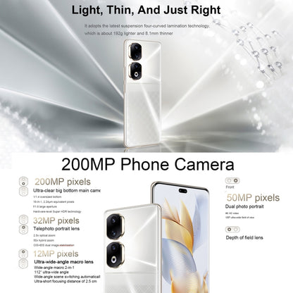 Honor 90 Pro 5G REP-AN00, 200MP Cameras, 16GB+256GB, China Version - Honor by Huawei | Online Shopping UK | buy2fix