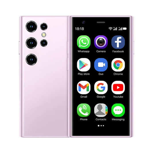 SOYES S23 Pro, 2GB+16GB, 3.0 inch Android 8.1 MTK6580 Quad Core up to 1.3GHz, Bluetooth, WiFi, GPS, Network: 3G, Dual SIM (Purple) - SOYES by SOYES | Online Shopping UK | buy2fix