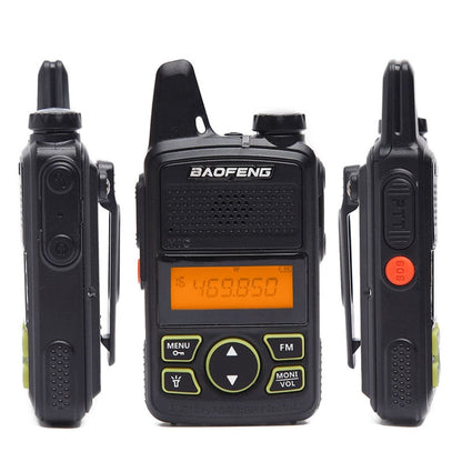 BaoFeng BF-T1 Single Band Radio Handheld Walkie Talkie, EU Plug - Handheld Walkie Talkie by BAOFENG | Online Shopping UK | buy2fix