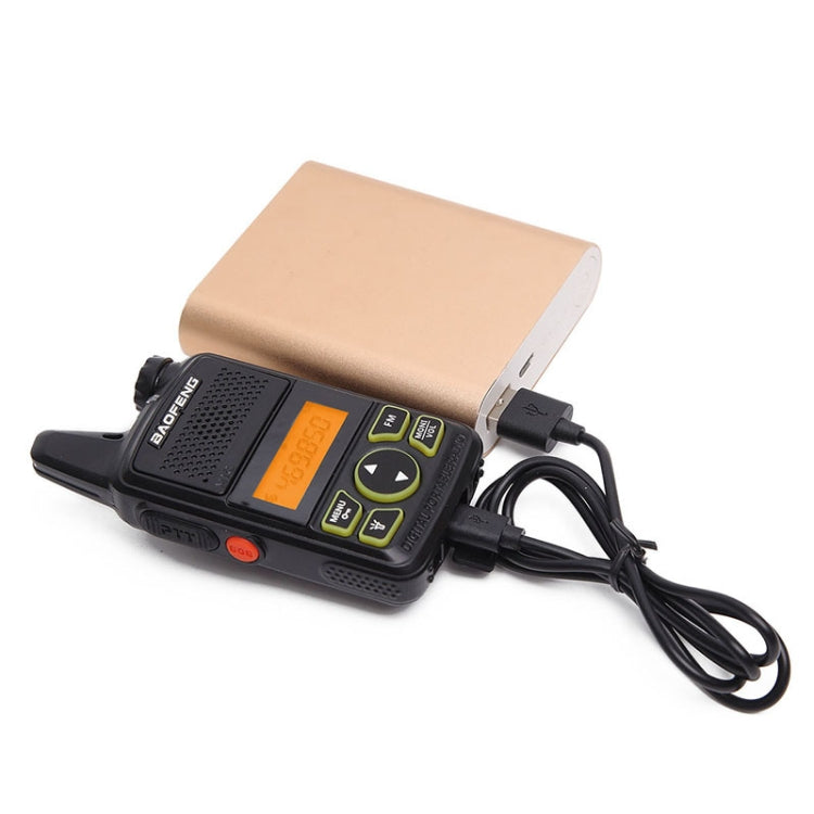 BaoFeng BF-T1 Single Band Radio Handheld Walkie Talkie, EU Plug - Handheld Walkie Talkie by BAOFENG | Online Shopping UK | buy2fix