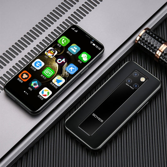 SOYES S10H, 3GB+64GB, Face Identification, 3.46 inch Android 9.0 MTK6739CW Quad Core up to 1.28GHz, Dual SIM, Bluetooth, WiFi, GPS, Network: 4G(Black) - SOYES by SOYES | Online Shopping UK | buy2fix