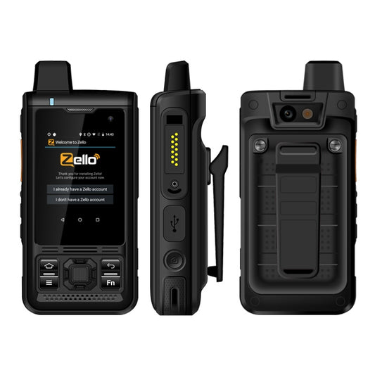 UNIWA B8000 Rugged Phone, 1GB+8GB, IP68 Waterproof Dustproof Shockproof, 4000mAh Battery, 2.4 inch Android 8.1 MTK6739 Quad Core, Network: 4G, PTT, OTG, SOS(Black) - UNIWA by UNIWA | Online Shopping UK | buy2fix