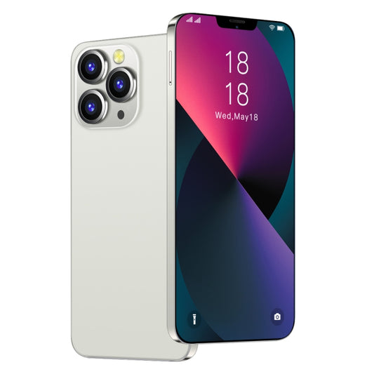 i13 ProMax, 1GB+8GB, 6.1 inch Drop Notch Screen, Face Identification, Android 6.0 MTK6580P Quad Core, Network: 3G, Dual SIM(White) -  by buy2fix | Online Shopping UK | buy2fix