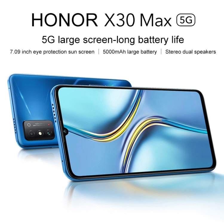 Honor X30 Max 5G KKG-AN70, 64MP Cameras, 8GB+128GB, China Version - Honor by HONOR | Online Shopping UK | buy2fix
