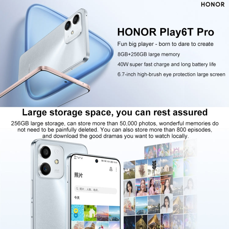 Honor Play6T Pro 5G TFY-AN40, 8GB+256GB, China Version - Honor by HONOR | Online Shopping UK | buy2fix