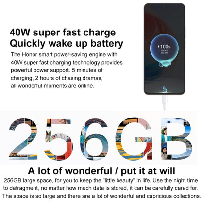 Honor X40i 5G DIO-AN00, 50MP Cameras, 8GB+128GB, China Version, Dual Back Cameras, Side Fingerprint Identification, 4000mAh Battery, 6.7 inch Magic UI 6.1 / Android 12 Dimensity 700 Octa Core up to 2.2GHz, Network: 5G, OTG, Not Support Google Play(Green) - Honor by HONOR | Online Shopping UK | buy2fix