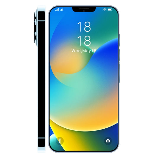 i13 Pro Max N83, 1GB+16GB, 6.1 inch Notch Screen, Face Identification, Android 6.0 Spreadtrum 7731G Quad Core, Network: 3G, Dual SIM(Blue) -  by buy2fix | Online Shopping UK | buy2fix