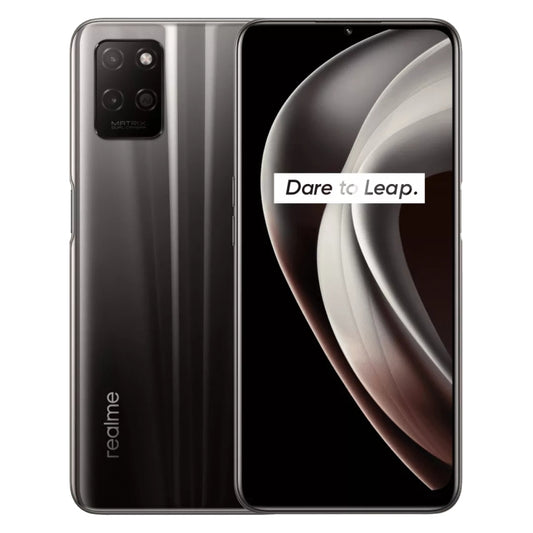 Realme V11s 5G, 4GB+128GB, Dual Back Cameras, Side Fingerprint Identification, 5000mAh Battery, 6.5 inch Realme UI 2.0 / Android 11 MediaTek Dimensity 810 Octa Core up to 2.4GHz, Network: 5G, Support Google Play (Black) - Other by Realme | Online Shopping UK | buy2fix