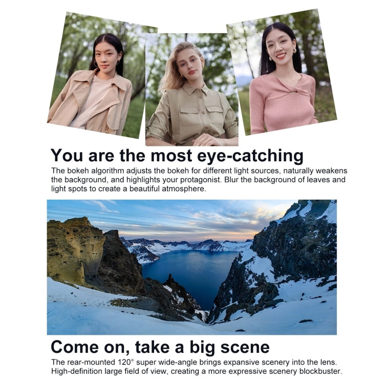 HUAWEI Pocket S 128GB BAL-AL60, 40MP Camera, China Version, Dual Back Cameras, Side Fingerprint Identification, 6.9 inch + 1.04 inch HarmonyOS 3.0 Snapdragon 778G Octa Core up to 2.42GHz, Network: 4G, OTG, NFC, Not Support Google Play(Silver) by Huawei