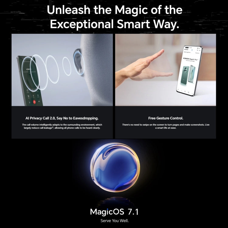 Honor Magic5 Pro 5G PGT-AN10, 50MP Camera, 16GB+512GB, China Version - Honor by HONOR | Online Shopping UK | buy2fix