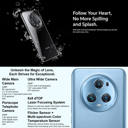 Honor Magic5 Pro 5G PGT-AN10, 50MP Camera, 16GB+512GB, China Version - Honor by HONOR | Online Shopping UK | buy2fix