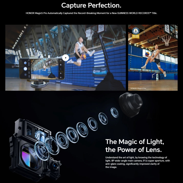 Honor Magic5 Pro 5G PGT-AN10, 50MP Camera, 16GB+512GB, China Version - Honor by HONOR | Online Shopping UK | buy2fix