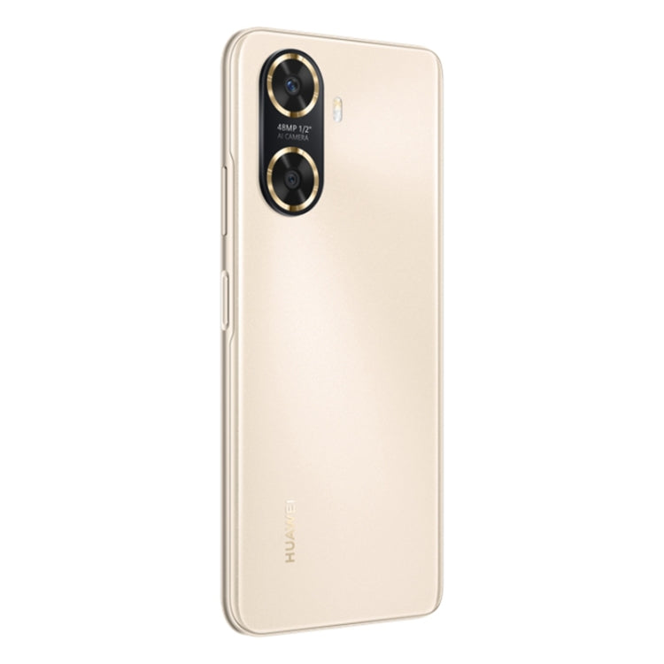 Huawei Enjoy 60 256GB MGA-AL40, 48MP Cameras, China Version, Dual Back Cameras, Face ID & Side Fingerprint Identification, 6000mAh Battery, 6.75 inch HarmonyOS 3.0 Octa Core, Network: 4G, OTG, Not Support Google Play(Gold) by Huawei