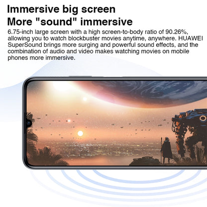 Huawei Enjoy 60 256GB MGA-AL40, 48MP Cameras, China Version, Dual Back Cameras, Face ID & Side Fingerprint Identification, 6000mAh Battery, 6.75 inch HarmonyOS 3.0 Octa Core, Network: 4G, OTG, Not Support Google Play(Gold) by Huawei