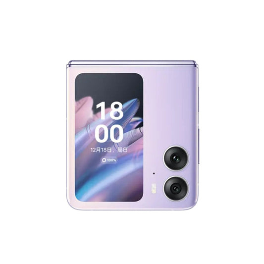 OPPO Find N2 Flip 8GB+256GB, 50MP Camera, Chinese Version, Dual Rear Cameras, Face ID & Side Fingerprint Identification, 6.8 inch + 3.26 inch Screen, ColorOS 13 Dimensity 9000+ Octa Core up to 3.2GHz, Support Google Play(Purple) - OPPO by OPPO | Online Shopping UK | buy2fix