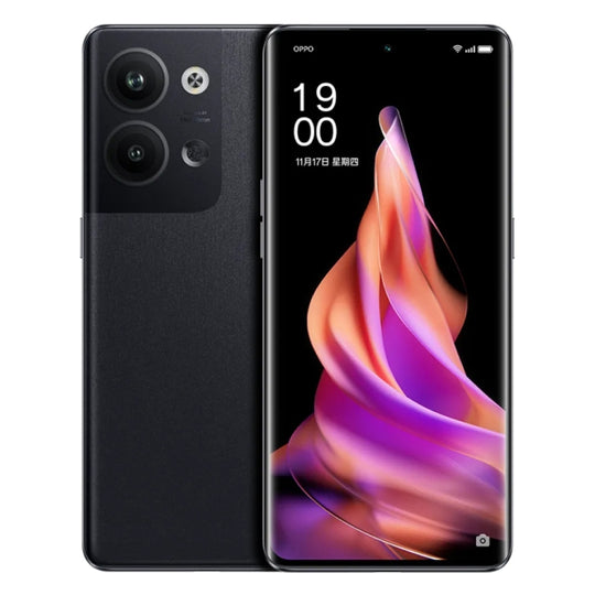 OPPO Reno9 Pro 5G, 16GB+512GB, 50MP Camera, Chinese Version, Dual Back Cameras, 6.7 inch ColorOS 13 / Android 13 Dimensity 8100-MAX Octa Core up to 2.85GHz, Network: 5G, Support Google Play(Black)