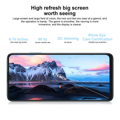 Honor Play7T RKY-AN10, 50MP Camera, 8GB+128GB, China Version, Dual Back Cameras, Side Fingerprint Identification, 6000mAh Battery, 6.74inch Magic UI 6.1 / Android 12  Dimensity 6020 Octa Core, Network: 5G, OTG, Not Support Google Play (Blue) - Honor by HONOR | Online Shopping UK | buy2fix