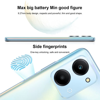 Honor Play7T RKY-AN10, 50MP Camera, 8GB+128GB, China Version, Dual Back Cameras, Side Fingerprint Identification, 6000mAh Battery, 6.74inch Magic UI 6.1 / Android 12  Dimensity 6020 Octa Core, Network: 5G, OTG, Not Support Google Play (Silver) - Honor by HONOR | Online Shopping UK | buy2fix
