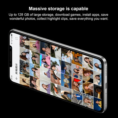Huawei Enjoy 60X 128GB STG-AL00, China Version, Dual Back Cameras, Side Fingerprint Identification, 7000mAh Battery, 6.95 inch HarmonyOS 3.0 Qualcomm Snapdragon 680 Octa Core 2.4GHz, Network: 4G, OTG, NFC, Not Support Google Play(Silver) by Huawei