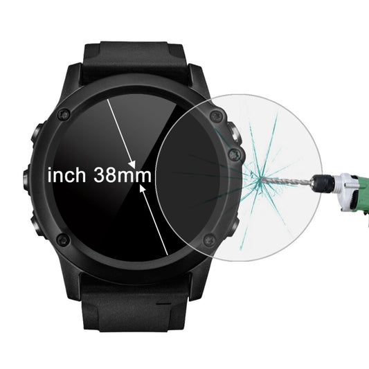 ENKAY Hat-Prince for 38mm Diameter Circular Dial Smart Watch 0.2mm 9H Surface Hardness 2.15D Curved Explosion-proof Tempered Glass Screen Film - Screen Protector by ENKAY | Online Shopping UK | buy2fix