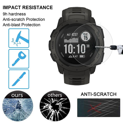 ENKAY Hat-Prince for 42mm Diameter Circular Dial Smart Watch 0.2mm 9H Surface Hardness 2.15D Curved Explosion-proof Tempered Glass Screen Film - Screen Protector by ENKAY | Online Shopping UK | buy2fix