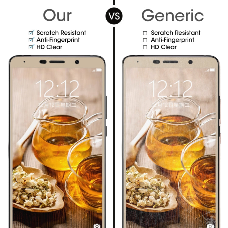 For Huawei  Mate 10 9H Surface Hardness 2.5D Curved Edge HD Explosion-proof Tempered Glass Screen Protector(Gold) - Huawei Tempered Glass by DIYLooks | Online Shopping UK | buy2fix