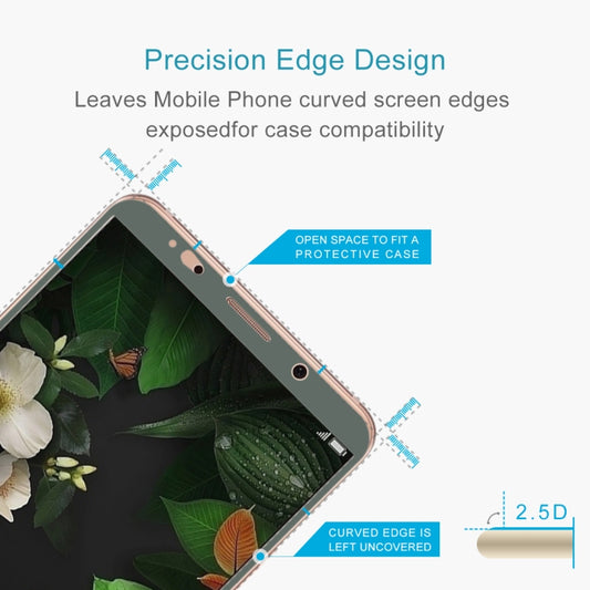 For Huawei  Mate 10 Pro 9H Surface Hardness 2.5D Curved Edge HD Explosion-proof Tempered Glass Screen Protector(Mocha Gold) - Huawei Tempered Glass by DIYLooks | Online Shopping UK | buy2fix