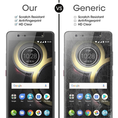 0.26mm 9H 2.5D Tempered Glass Film for Lenovo K8 Plus - For Lenovo by DIYLooks | Online Shopping UK | buy2fix
