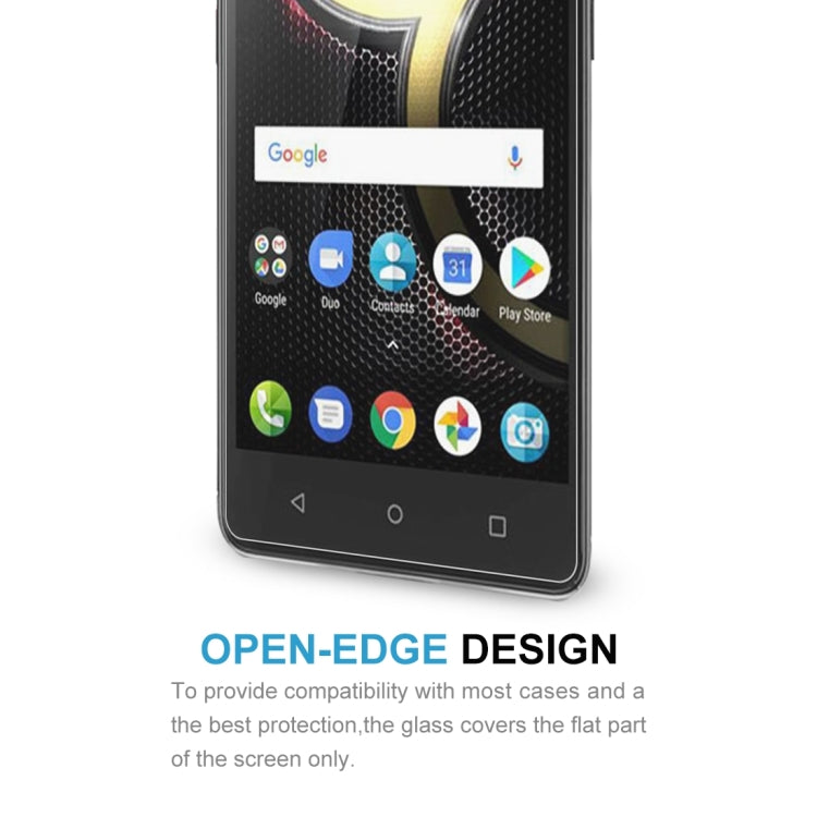 0.26mm 9H 2.5D Tempered Glass Film for Lenovo K8 Plus - For Lenovo by DIYLooks | Online Shopping UK | buy2fix