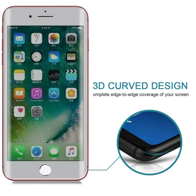0.4mm 9H Surface Hardness 180 Degree Privacy Anti Glare Screen Protector for iPhone 7 Plus / 8 Plus - iPhone 8 Plus & 7 Plus Tempered Glass by buy2fix | Online Shopping UK | buy2fix