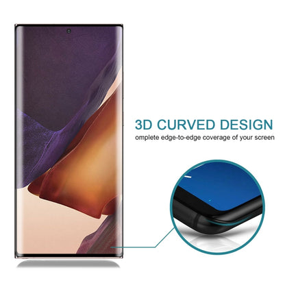 For Samsung Galaxy Note20 Ultra 3D Curved Edge Full Screen Tempered Glass Film - Galaxy Tempered Glass by buy2fix | Online Shopping UK | buy2fix