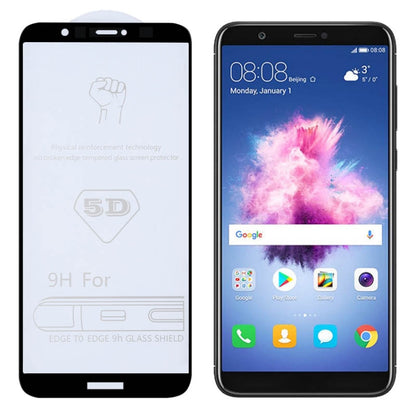 9H 5D Full Glue Full Screen Tempered Glass Film for Huawei Enjoy 7S / P Smart - Huawei Tempered Glass by buy2fix | Online Shopping UK | buy2fix