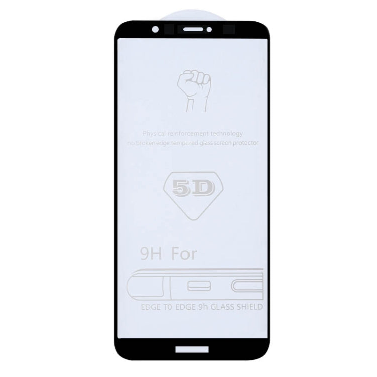 9H 5D Full Glue Full Screen Tempered Glass Film for Huawei Enjoy 7S / P Smart - Huawei Tempered Glass by buy2fix | Online Shopping UK | buy2fix