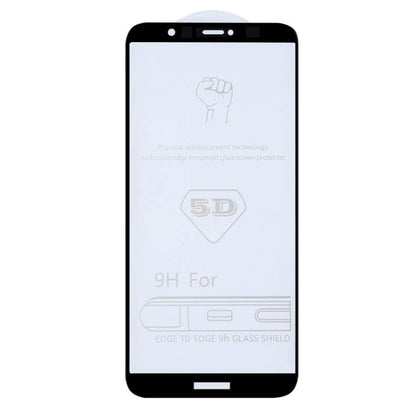 9H 5D Full Glue Full Screen Tempered Glass Film for Huawei Enjoy 7S / P Smart - Huawei Tempered Glass by buy2fix | Online Shopping UK | buy2fix