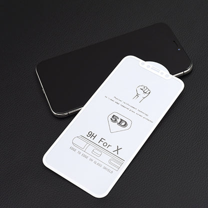 9H 5D Full Glue Full Screen Tempered Glass Film for Huawei Enjoy 7S / P Smart - Huawei Tempered Glass by buy2fix | Online Shopping UK | buy2fix