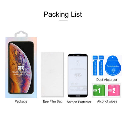 9H 5D Full Glue Full Screen Tempered Glass Film for Huawei Enjoy 7S / P Smart - Huawei Tempered Glass by buy2fix | Online Shopping UK | buy2fix