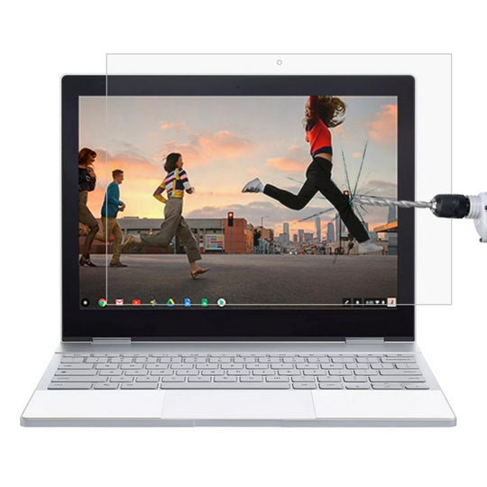 Film De Verre Trempé Plein Écran De Dureté De Surface De 0,4 Mm 9H Pour Google Pixelbook 12,3 Pouces