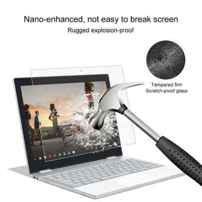 0.4mm 9H Surface Hardness Full Screen Tempered Glass Film for Google Pixelbook 12.3 inch - Screen Protection Film by buy2fix | Online Shopping UK | buy2fix