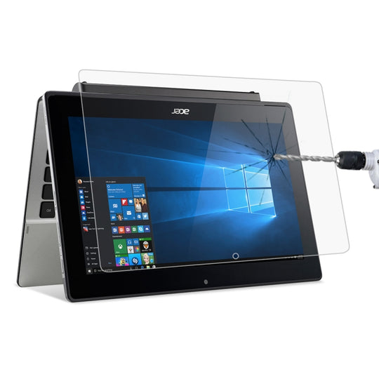 Film en verre trempé plein écran de dureté de surface de 0,4 mm 9H pour Acer Switch 11V (SW5-173) 11,6 pouces